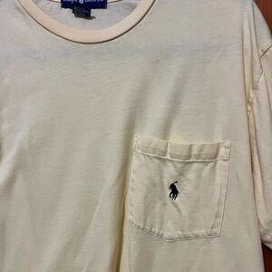 Ralph Lauren Yellow Pocket Tee